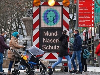 Alemania reimpone cuarentena nacional ante el repunte de covid-19