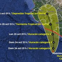 Al menos cuatro estados en alerta por la llegada del huracán “Rick”