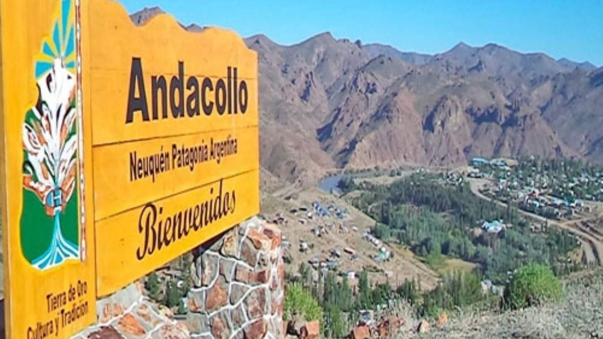 Andacollo, Neuquén. Fuente: (Twitter)