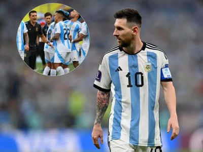 "Es recontra calentón": un referente de la Selección contó la historia de su pelea con Lionel Messi