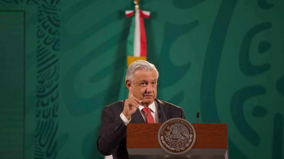 El presidente López Obrador