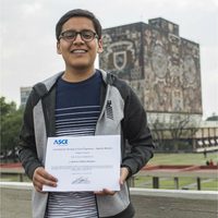 Estudiante de la UNAM gana primer lugar en concurso de ingeniería en Texas