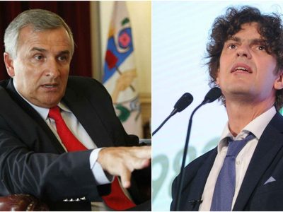 Tensión en la UCR: Martín Lousteau y Gerardo Morales tuvieron que ser separados tras una discusión