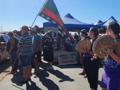Comunidad mapuche levantó bloqueo en Mari Menuco por el relevamiento territorial