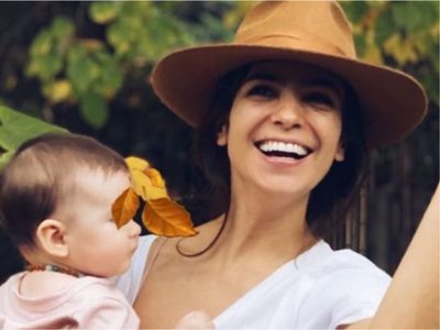 "Le da besos": Alba, la hija de Agustina Cherri, nos enamoró por completo con este video imperdible