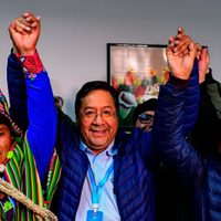 Luis Arce arrasó en las elecciones de Bolivia, según boca de urna
