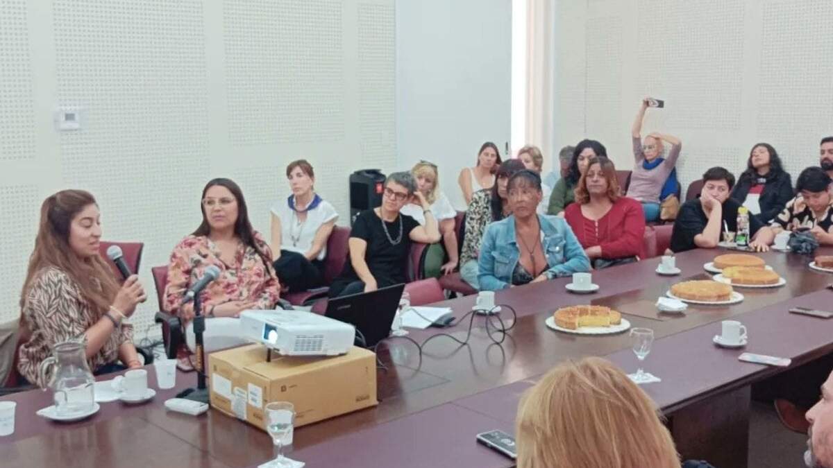 Presentación del proyecto de reparación travesti trans. Fuente: (X)