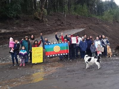 Comunidad mapuche reclama por el transporte escolar para 25 niños de Villa La Angostura