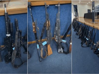Hallaron un fusil FAL de las Fuerzas Armadas argentinas en el arsenal del Comando Vermelho