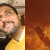 Pasajero graba momento exacto en que se estrella avión en Nepal; hay 68 muertos (Video)