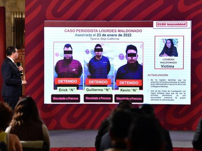 Célula de los Arellano Félix asesinó a Lourdes Maldonado y Margarito Martínez: SSPC