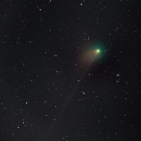 La vuelta al cielo de un cometa verde que no se ve desde la Edad de Piedra
