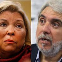 Aníbal Fernández cruzó a Carrió y la acusó de integrar “la mafia de la mesa judicial”