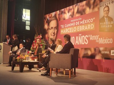 Ebrard presenta su libro en Monterrey y propone una 4T 2.0