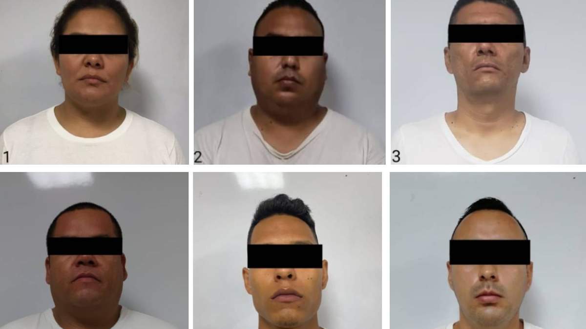 Seis de los policías detenidos
