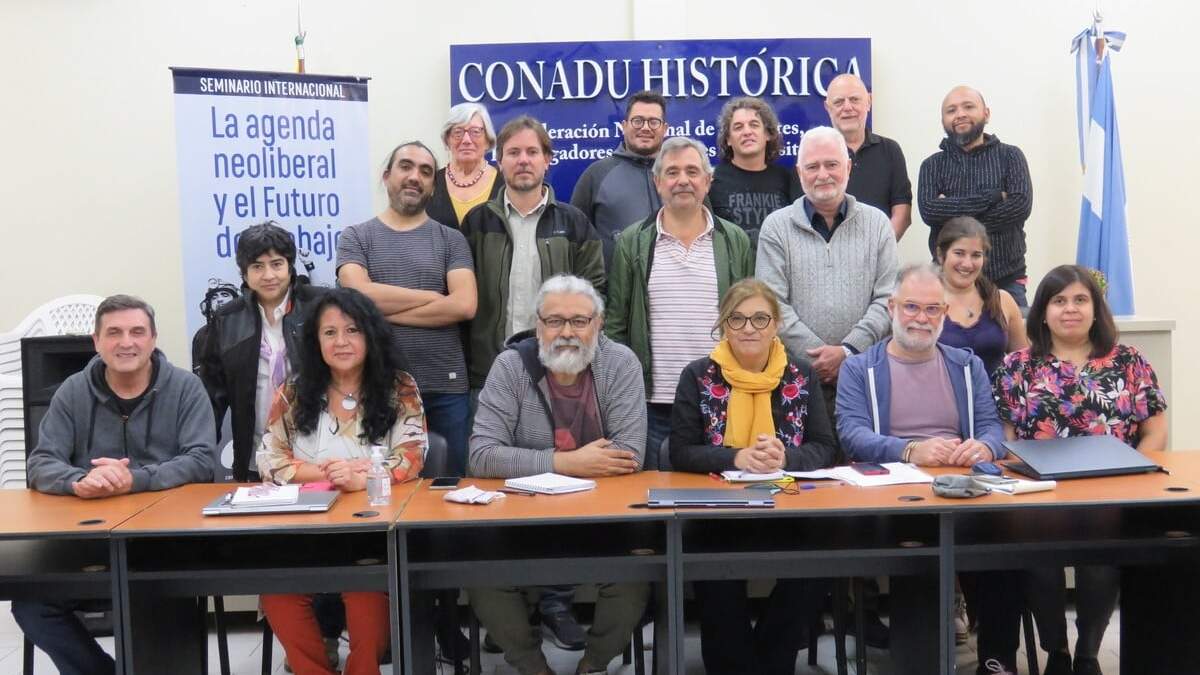 La Conadu histórica vuelve al paro. Fuente: (Facebook)