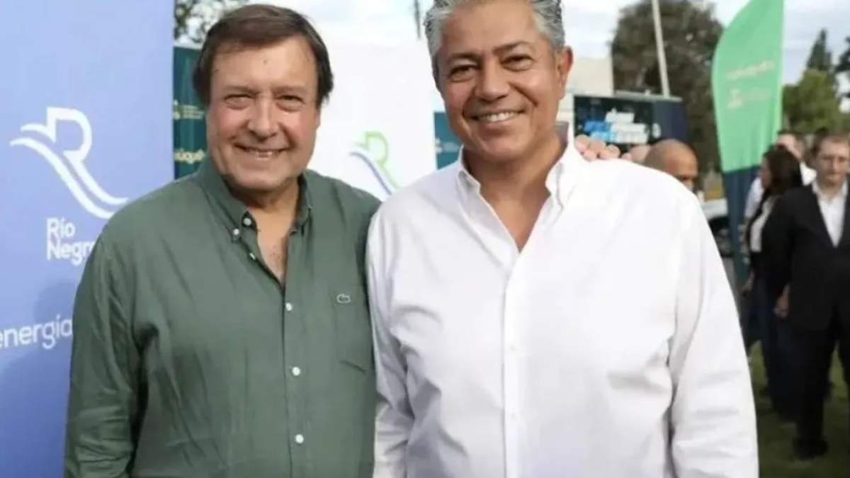 El gobernador de Neuquén, Rolando Figueroa y su par de Río Negro, Alberto Weretilneck. Fuente: (Neuquén al Instante)