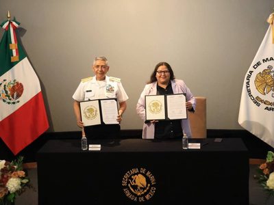 Semar y SeMujeres firman convenio para prevenir violencia de género en la Marina