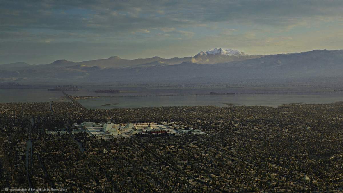 Reconstrucción en 3D de México-Tenochtitlan