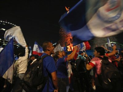 Festejo por triunfo del Cruz Azul reunió 80 mil personas en torno al Ángel: Sheinbaum