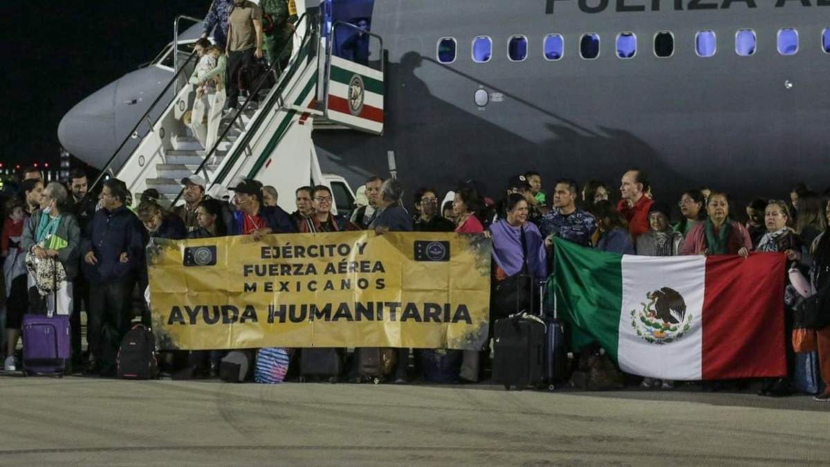 Los mexicanos repatriados de Israel
