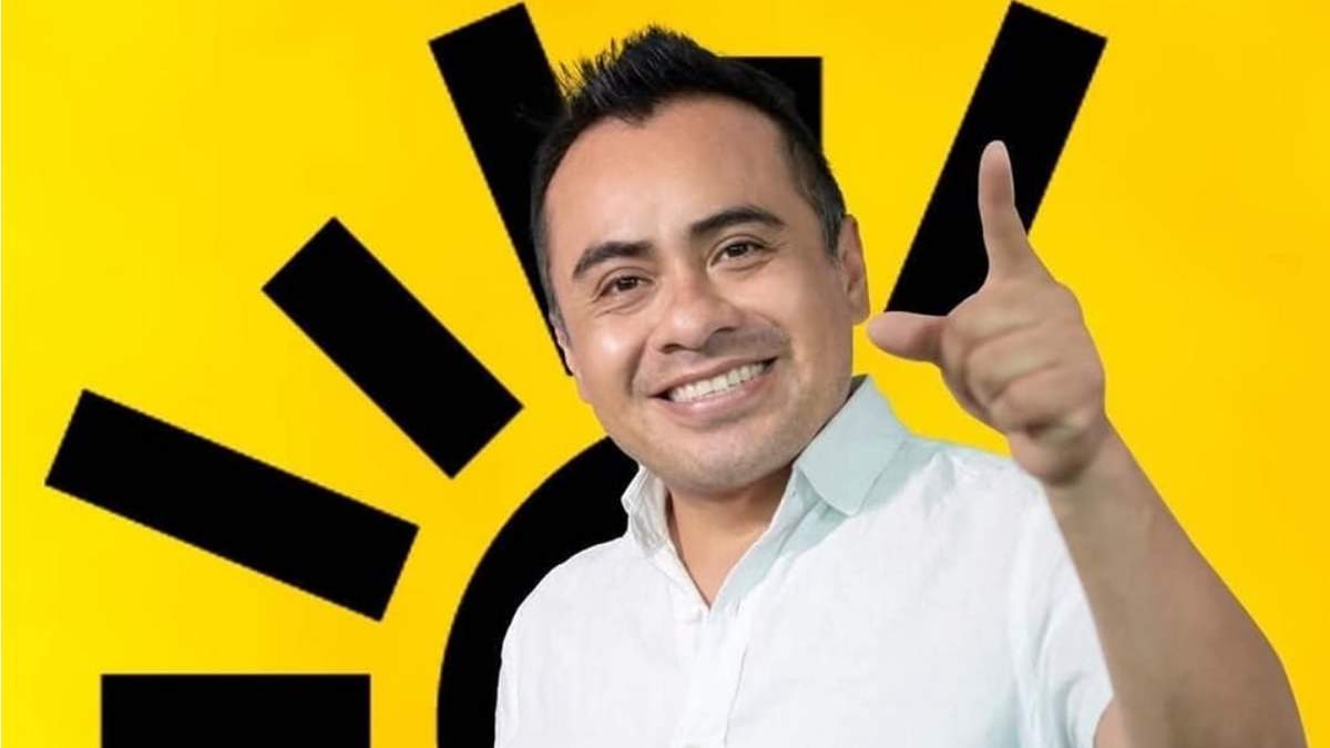El presidente municipal de Huautla de Jiménez, David García Jiménez