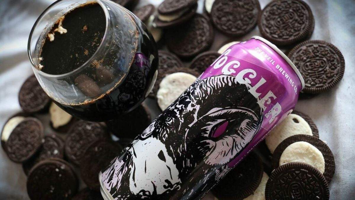 Cerveza en base a Oreo. Fuente: (Instagram)