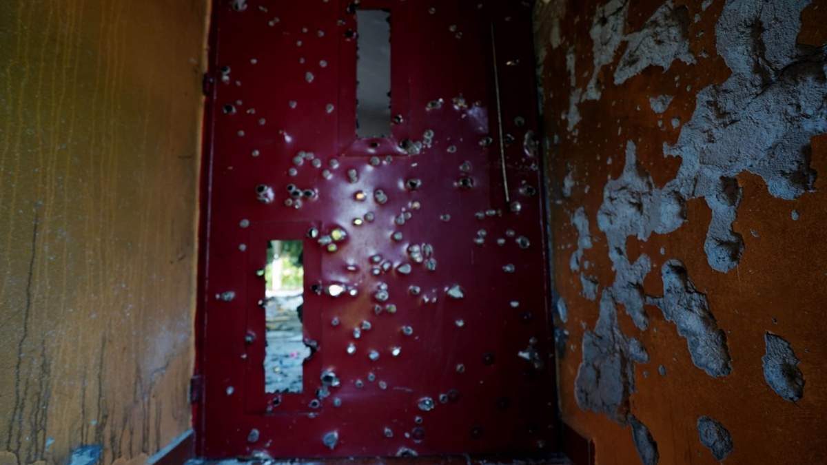 Huellas de la violencia en Apatzingán. Imagen de mayo de 2024