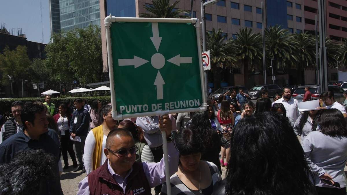 Capitalinos se suman al Primer Simulacro Nacional 2023