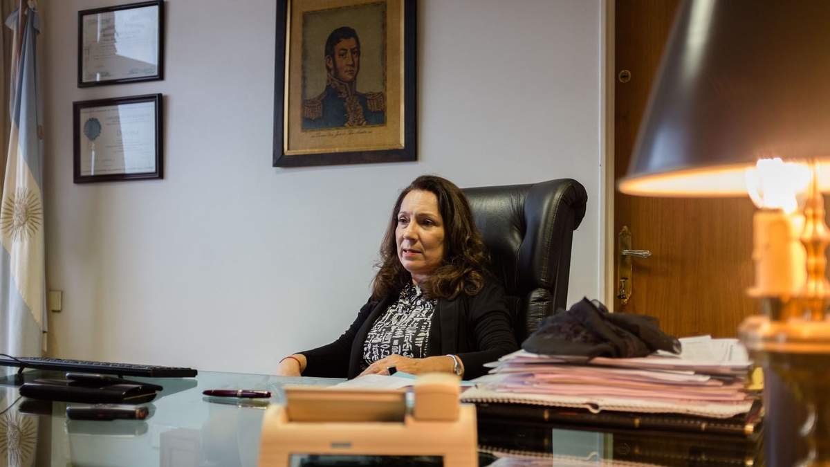 Cristina Caamaño, interventora de la AFI. Fuente: (Twitter)
