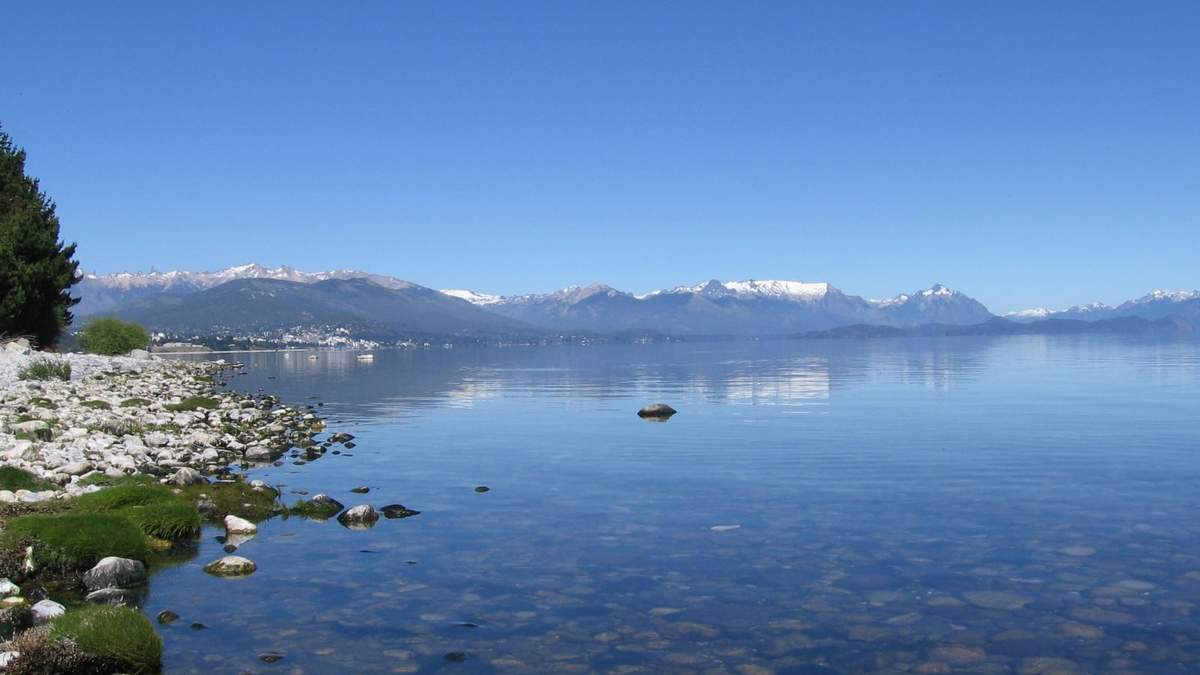 Lago Nahuel Huapi. Fuente: (Twitter)