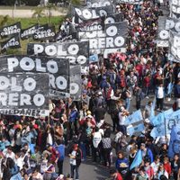 ¡Menos mal! Suspendieron la manifestación del Polo Obrero