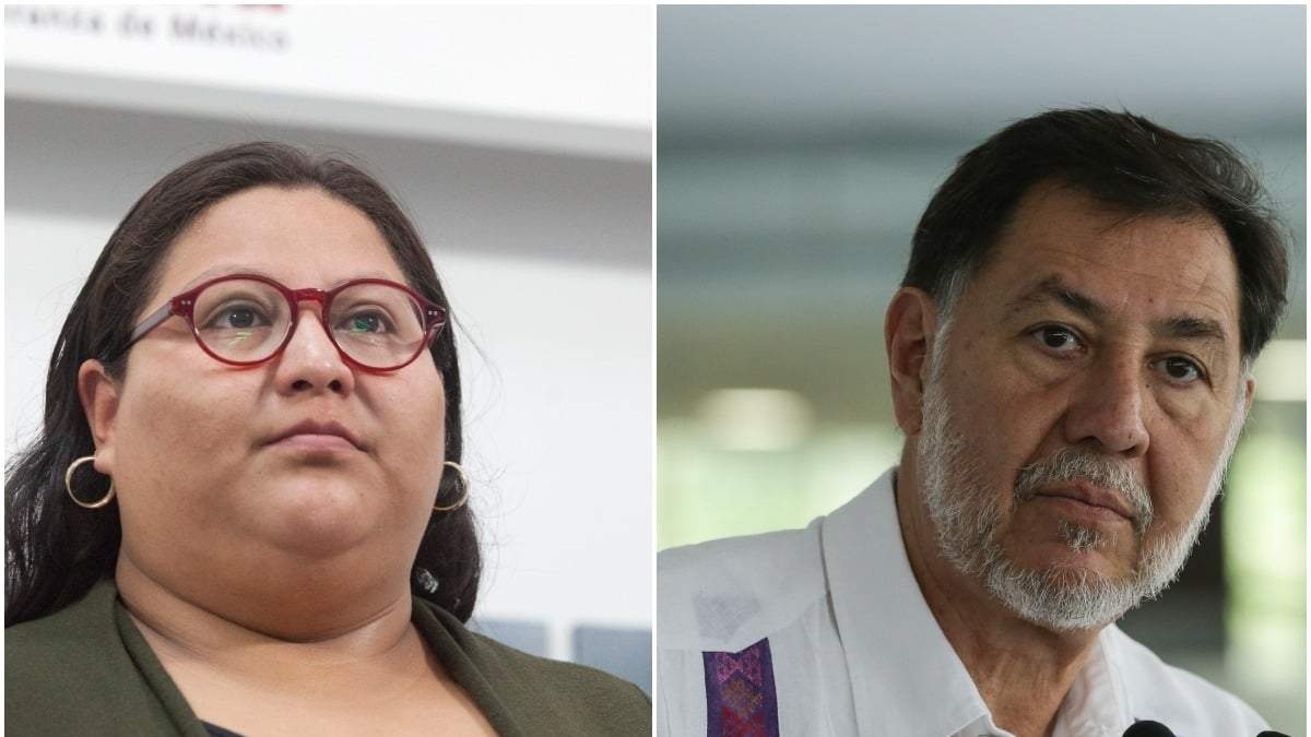 Citlalli Hernández y Gerardo Fernández Noroña, candidatos al Senado