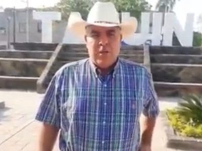 Balacera sorprende a candidato en plena grabación de un video en SLP