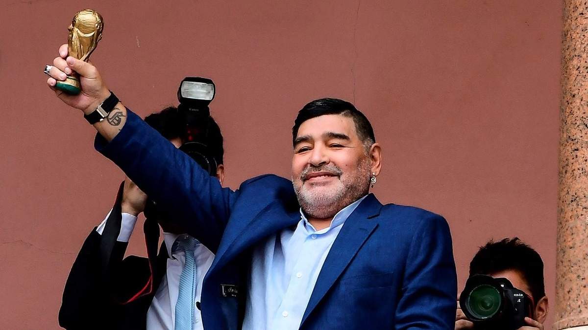 Diego Maradona. Fuente: (Twitter)