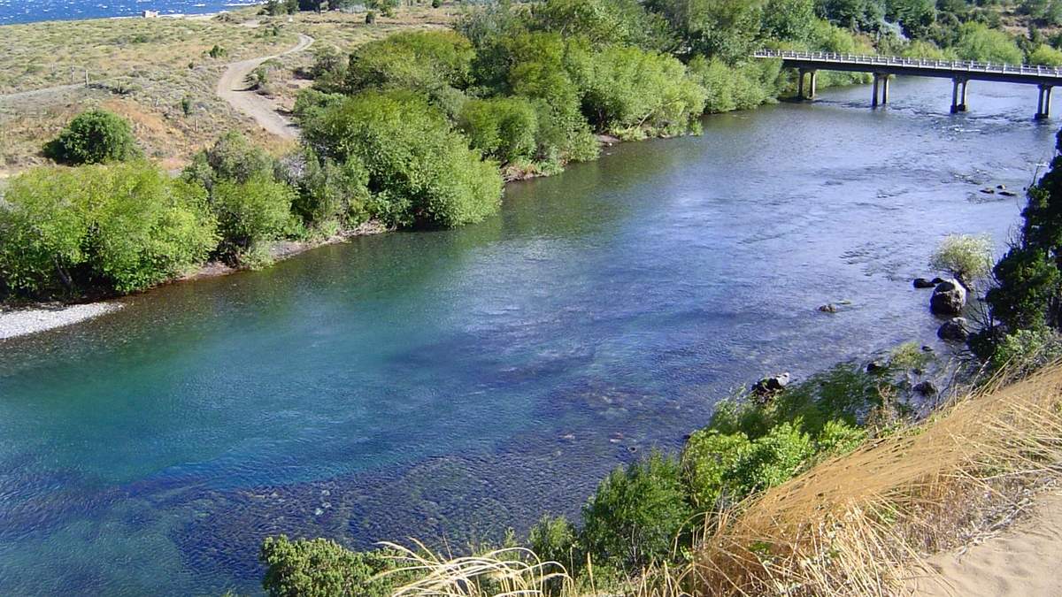 Río Chimehuin. Fuente: (Wikipedia)