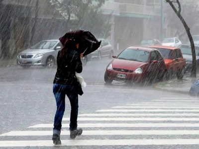 Diluvia en el AMBA y el SMN lanzó una alerta por tormentas: cómo seguirá el clima