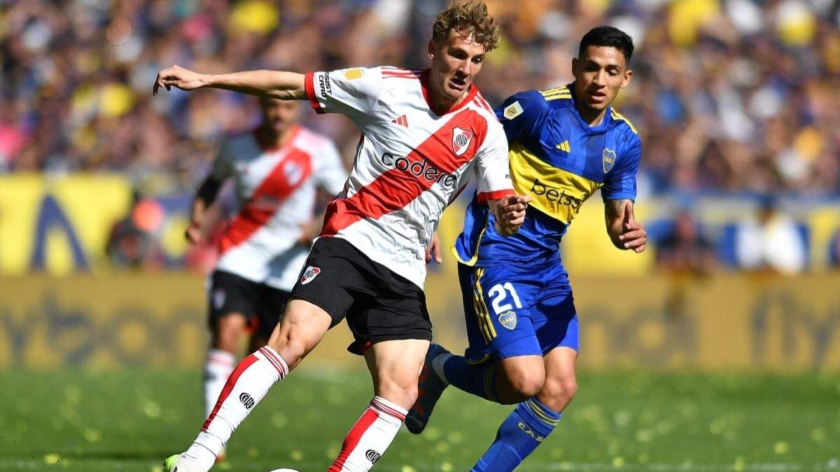 River vs. Boca. Fuente: (Instagram)