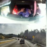 “Primero te voy a matar a ti”: Captan asalto a tráiler con medicamentos en Arco Norte (Video)