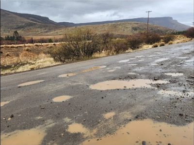 Dura respuesta del bombero intimado por Vialidad por exponer el pésimo estado de una ruta