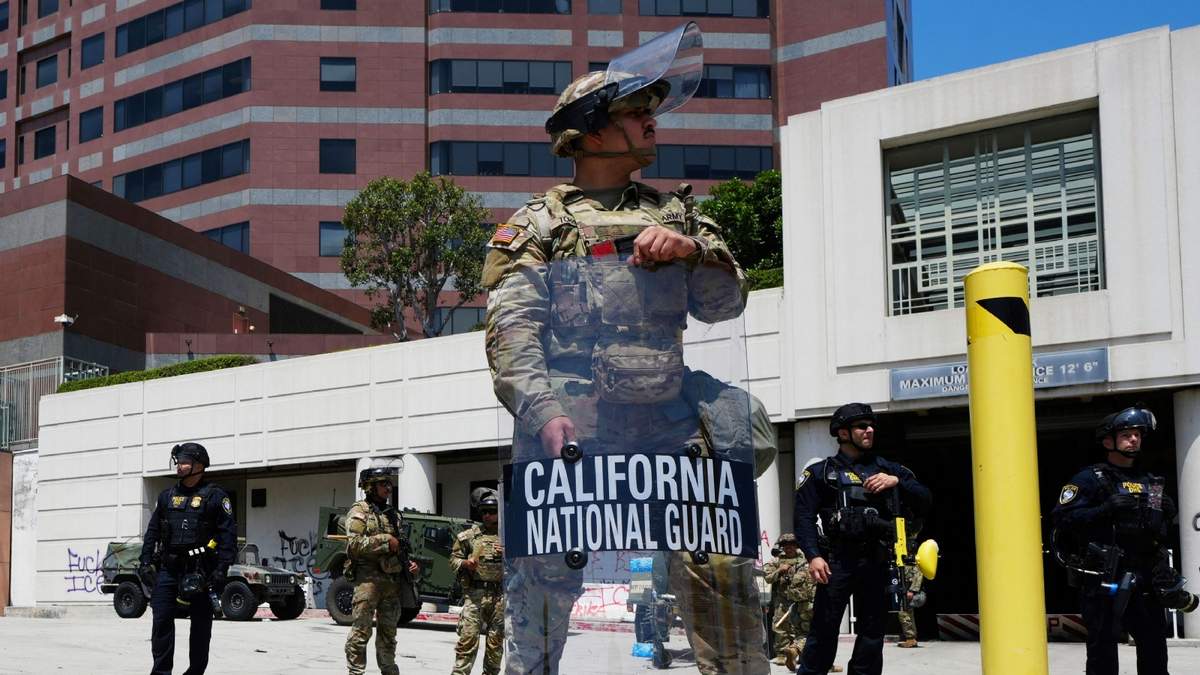 La Guardia Nacional en Los Ángeles