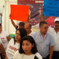 Borgistas llegan a Morena en Quintana Roo; desatan división y repudio en el partido
