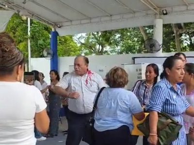 Panistas terminan a golpes en elección interna en Chetumal (Videos)