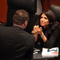 Barrales 'brinca” estatuto del PRD para ser presidenta del partido y senadora