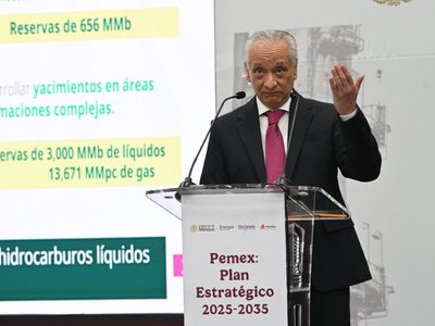 Plan de Sheinbaum para rescatar a Pemex pone en riesgo a Nafin y Bancomext: Moody’s