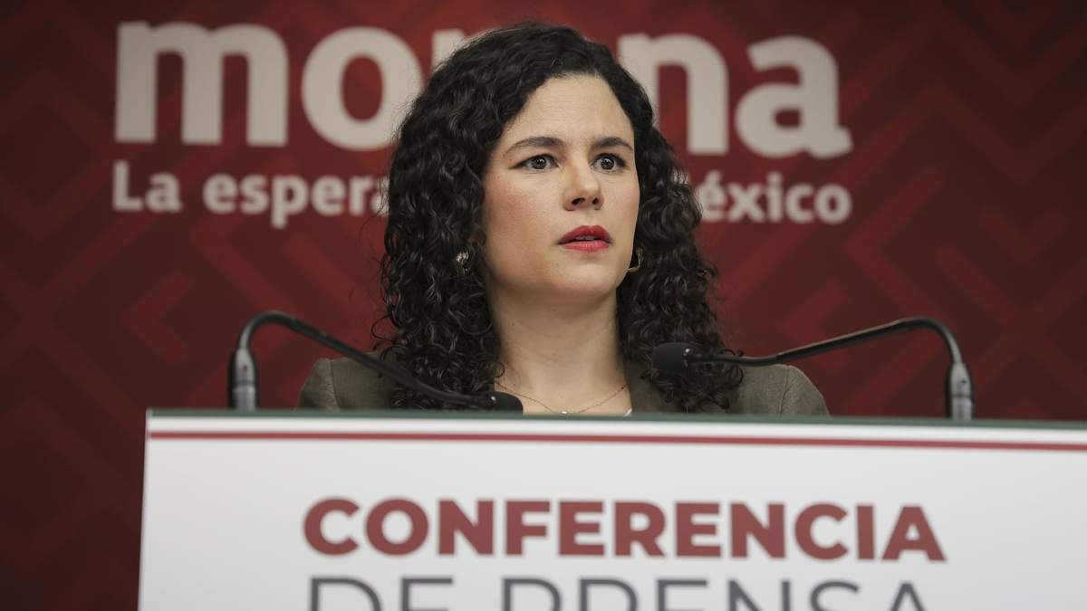 Luisa Alcalde, presidenta nacional de Morena