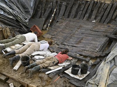 En Francia estudian con mucho cuidado un naufragio de hace 1.300 años: el aire podría destruirlo
