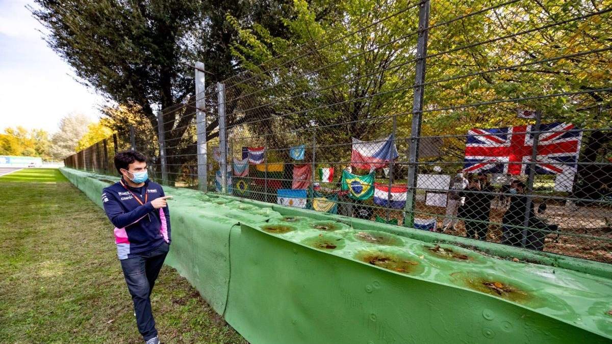 El piloto mexicano Sergio "Checo" Pérez