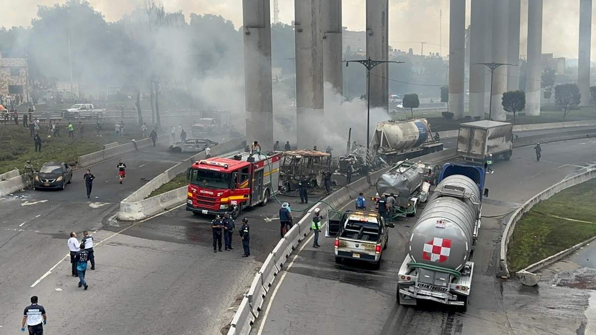 La explosión en Iztapalapa