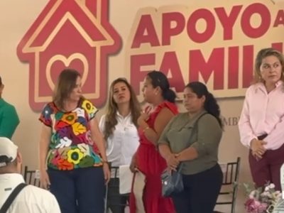 Mujer se desploma ante Rocío Nahle; pedía justicia para su hija, víctima de abuso sexual (Video)